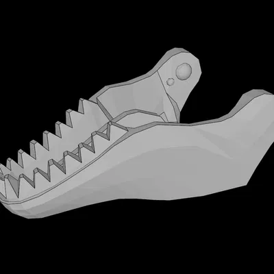 Hàm Khủng Long T-Rex Dưới Tương Thích Lego (98057.dat)