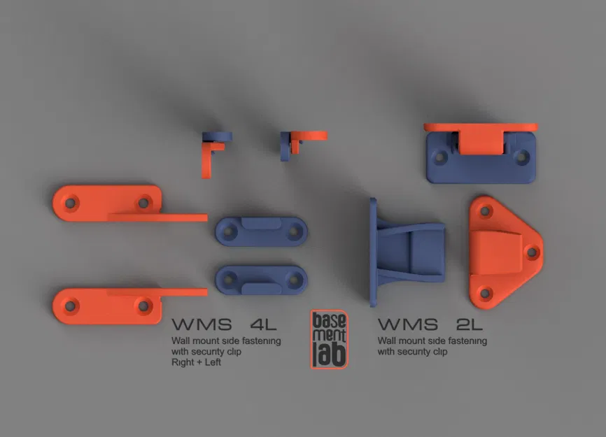 Giá Treo Tường - Hệ Thống Gài Bên Hông Có Khóa An Toàn - Image 2