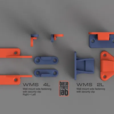 Giá Treo Tường - Hệ Thống Gài Bên Hông Có Khóa An Toàn