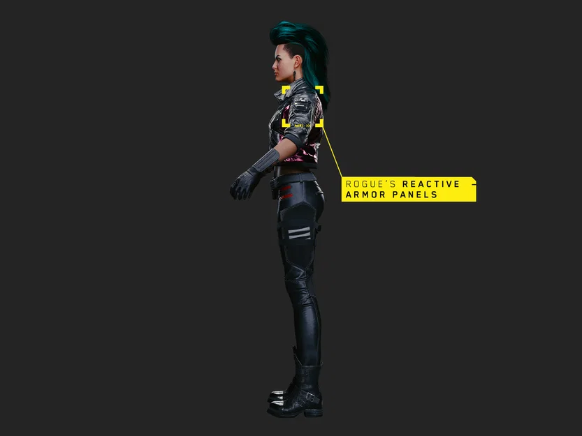 Cyberpunk 2077 — Tấm Giáp Phản Ứng Của Rogue - Image 1