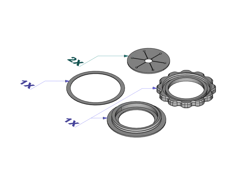 Vòng Đệm Cáp Cho Lồng Che Máy In 3D Lều Chụp Ảnh - Image 5