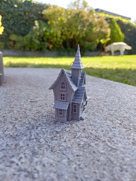 Mô Hình Ngôi Nhà Ma Ám - Thích Hợp Cho Halloween & RPG - Image 3