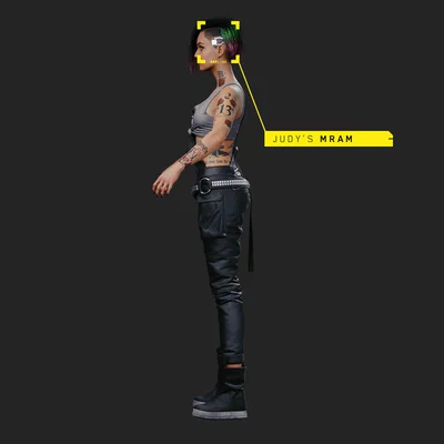 Cyberpunk 2077 — MRAM của Judy