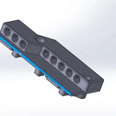 Giá Đỡ 6 Mũi Khoan SDS-Plus Cho Hộp L-Boxx