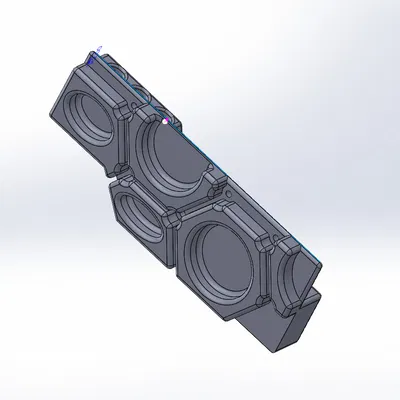 Giá Đỡ 6 Mũi Khoan SDS-Plus Cho Hộp L-Boxx