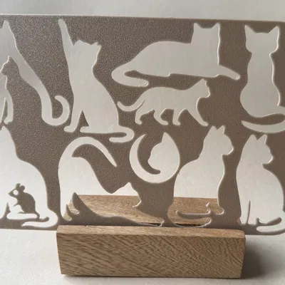 Khuôn Cắt Hình Bóng Mèo