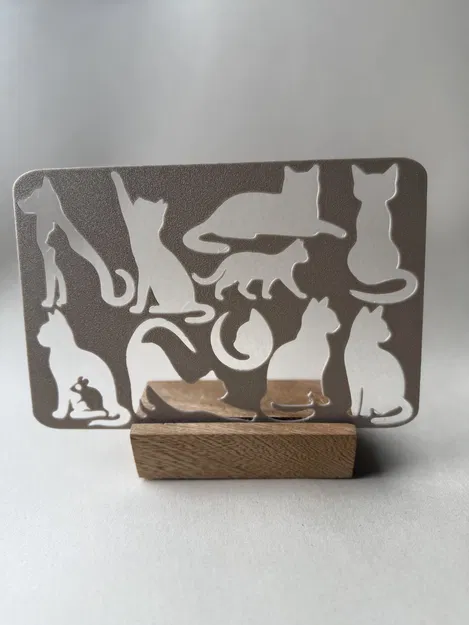 Khuôn Cắt Hình Bóng Mèo - Image 2