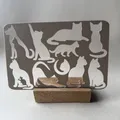Khuôn Cắt Hình Bóng Mèo - Thumbnail 2