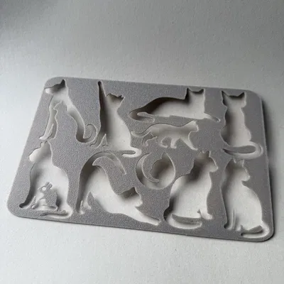 Khuôn Cắt Hình Bóng Mèo