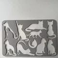Khuôn Cắt Hình Bóng Mèo - Thumbnail 5
