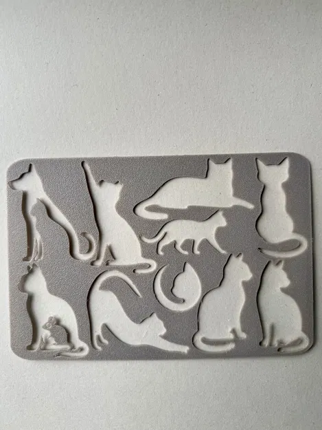 Khuôn Cắt Hình Bóng Mèo - Image 6