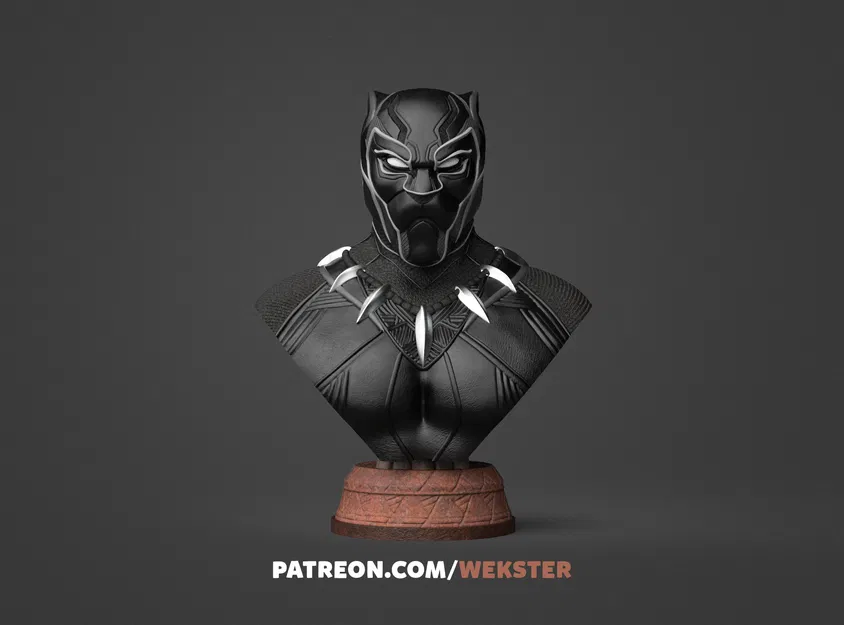 Mô hình Black Panther bust - Image 1