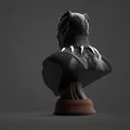 Mô hình Black Panther bust - Thumbnail 4