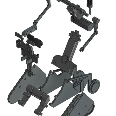 Mô hình Johnny 5 Kit Card | Short Circuit | NOVA Robotics S.A.I.N.T