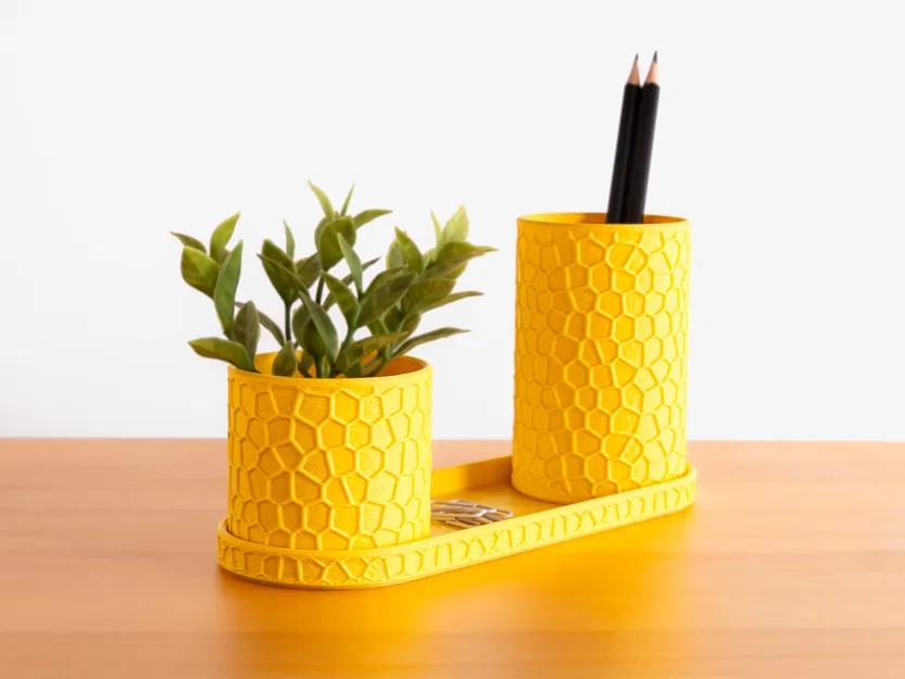 Hộp Đựng Đồ Hình Tổ Ong Để Bàn - Image 1