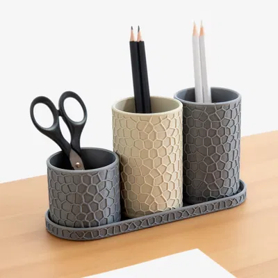 Hộp Đựng Đồ Hình Tổ Ong Để Bàn