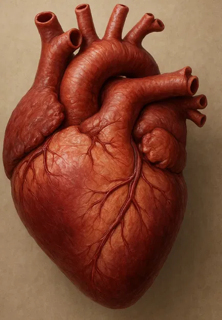 Mô hình trái tim người chính xác về mặt giải phẫu - Image 1