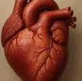 Mô hình trái tim người chính xác về mặt giải phẫu - Thumbnail 1
