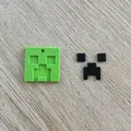 Móc Khóa Creeper 8-bit Nhiều Bộ Phận – Lắp Ráp Dễ Dàng Không Keo - Thumbnail 3
