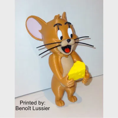 Mô hình 3D Jerry Chuột