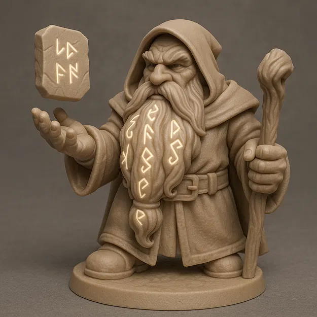 Pháp Sư Người Lùn Thợ Rèn Chữ Rune - Image 1