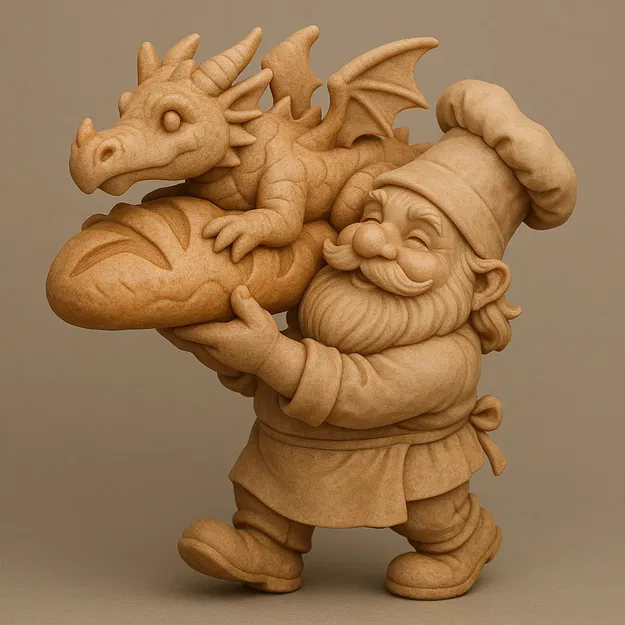 Thợ Làm Bánh Rồng Bánh Mì - Image 1