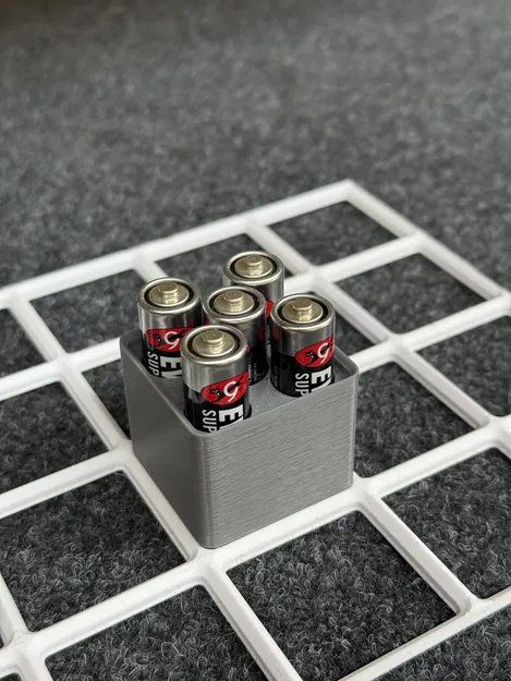 Giá Đỡ Pin AA Gridfinity - Image 1