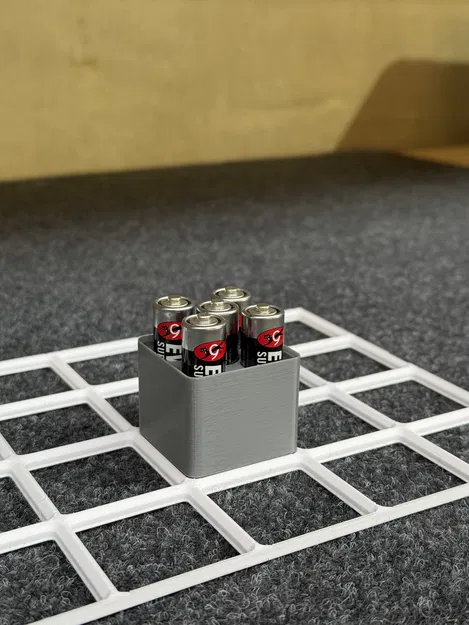 Giá Đỡ Pin AA Gridfinity - Image 2