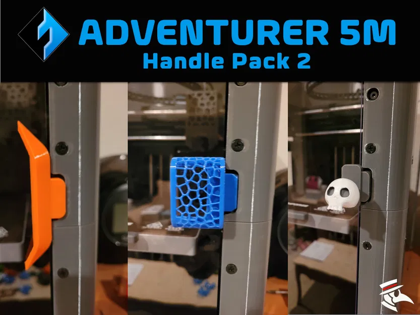 Bộ 2 Tay Nắm FlashForge Adventurer 5M - Image 1