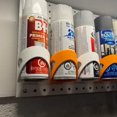 Kệ Giữ Bình Sơn Cho Pegboard