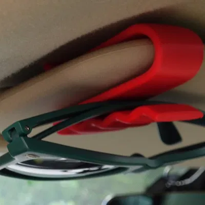 Kẹp Giữ Kính Mát Gắn Tấm Che Nắng Trên Xe Hơi