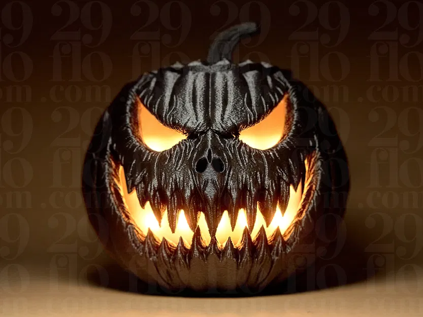 Halloween Scary Pumpkin #1 - Bí Ngô Halloween Đáng Sợ Số 1 - Image 2