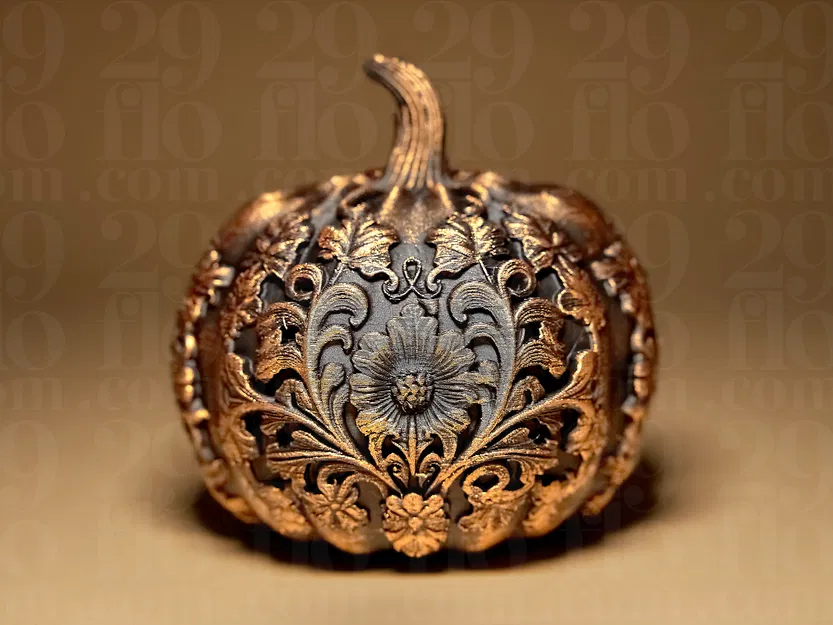 3 Quả Bí Ngô Trang Trí - Image 10