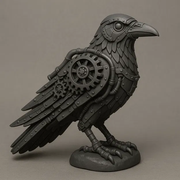 Quạ Steampunk - Image 1