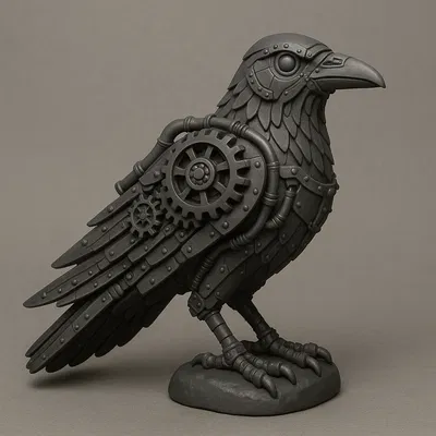Quạ Steampunk
