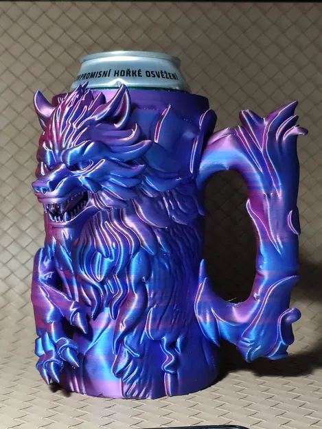 Giá Đỡ Lon / Cốc Bia Hình Người Sói - Image 8