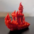 Flame Benchy – Con Tàu Thử Nghiệm Bốc Cháy - Thumbnail 2