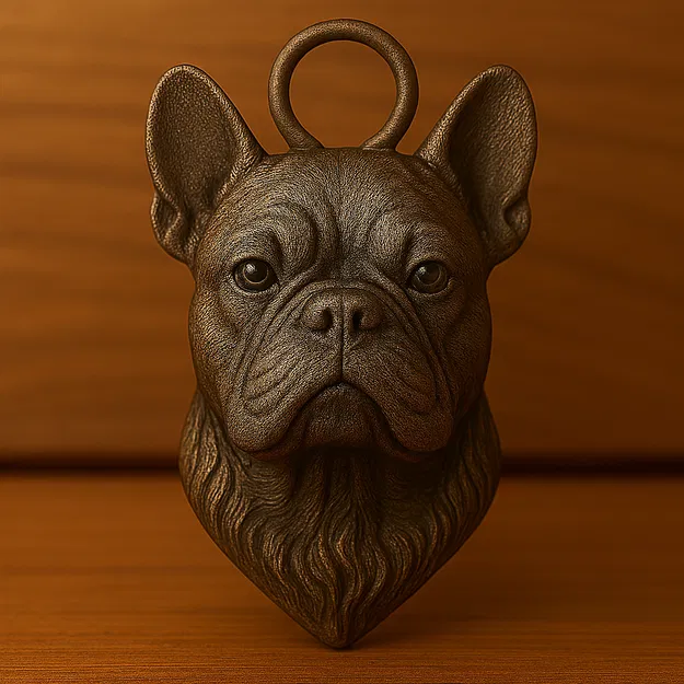 Móc khóa Bulldog Pháp - Image 1