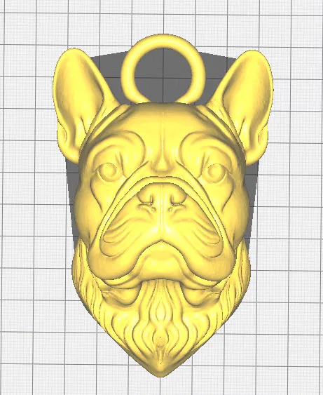 Móc khóa Bulldog Pháp - Image 2