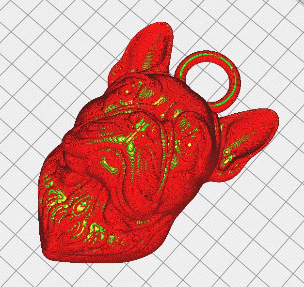 Móc khóa Bulldog Pháp - Image 4