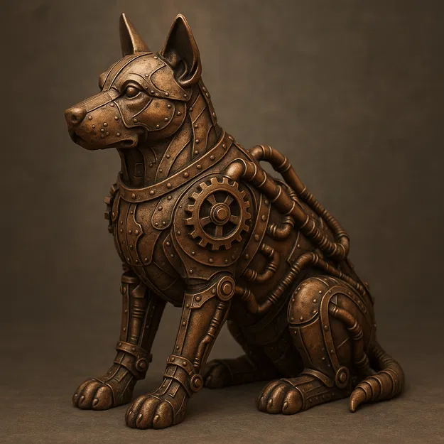 Bạn Đồng Hành Chó Steampunk - Image 1
