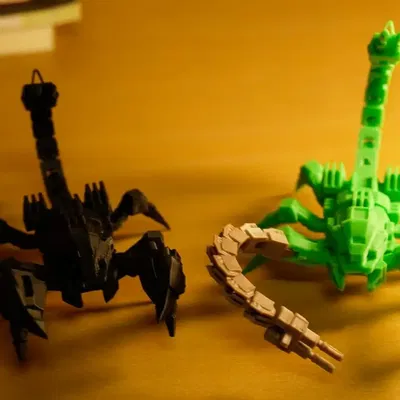 Mô hình 3D Bọ Cạp