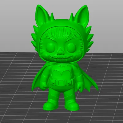 LABUBU cùng Batman - BATBUBU!