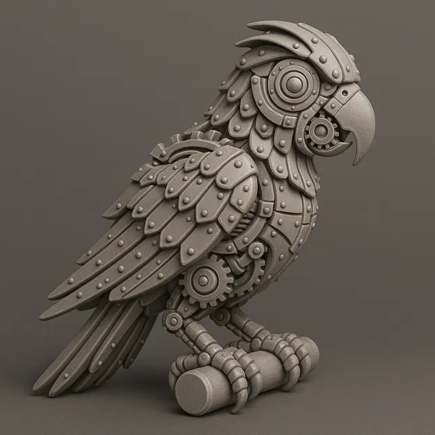 Vẹt Steampunk - Image 1