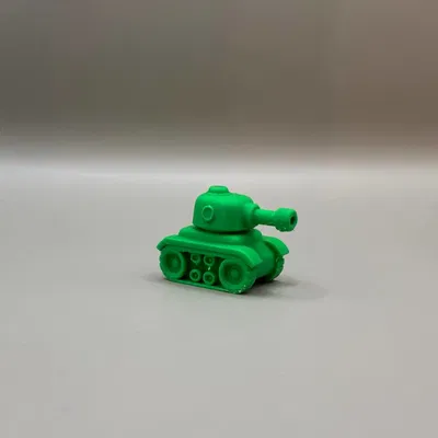 Xe Tăng Chibi – Bánh Xích Nhỏ, Cá Tính Lớn