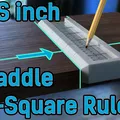 Thước Vuông Yên Ngựa Có Lỗ Đánh Dấu Cho Mộc Dùng Inch - Thumbnail 1