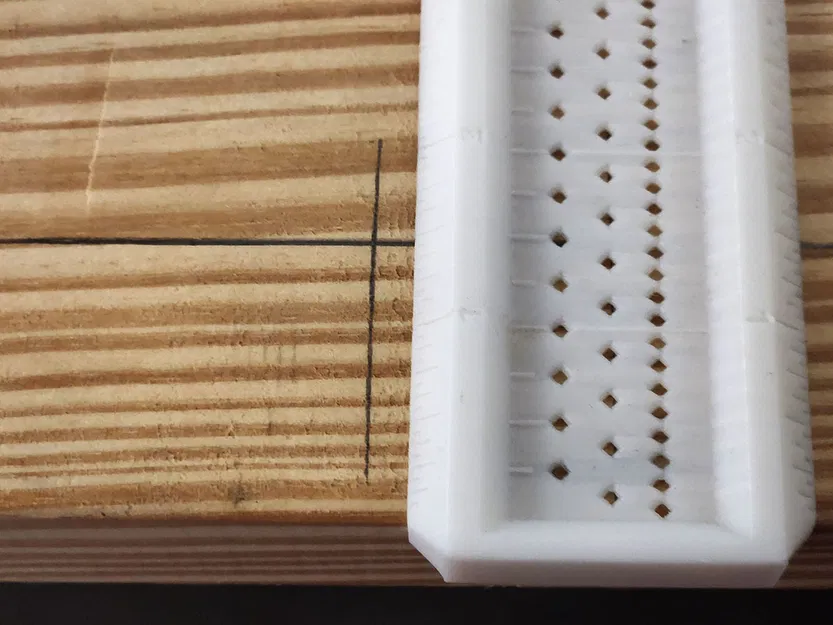 Thước Vuông Yên Ngựa Có Lỗ Đánh Dấu Cho Mộc Dùng Inch - Image 8