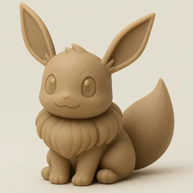 Mô hình 3D Pokemon Evoli - Image 1
