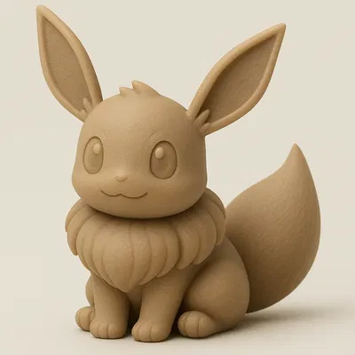 Mô hình 3D Pokemon Evoli