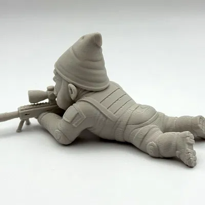 Chú Lùn Vườn Bắn Tỉa – Người Canh Gác Thầm Lặng